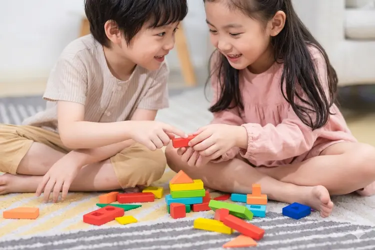 積み木遊び